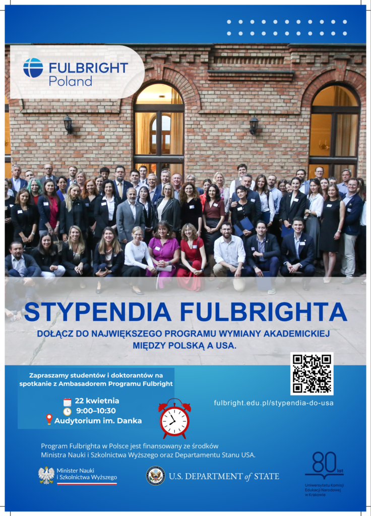 Spotkanie z Ambasadorem Programu Fulbright – zaproszenie dla studentów i doktorantów